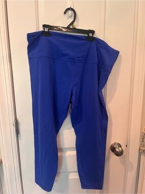 101.  Athleta Cobalt Blue High-Rise Performance Leggings